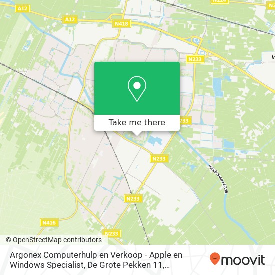 Argonex Computerhulp en Verkoop - Apple en Windows Specialist, De Grote Pekken 11 map