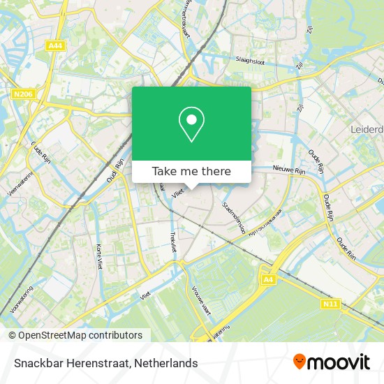 Snackbar Herenstraat map