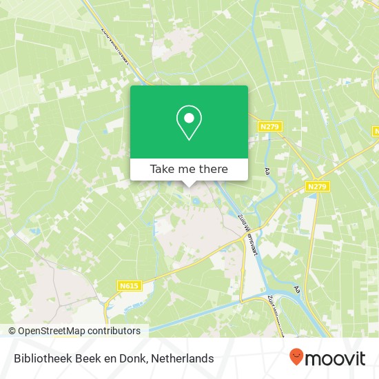 Bibliotheek Beek en Donk map