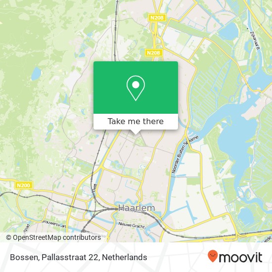 Bossen, Pallasstraat 22 map