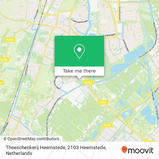 Theeschenkerij Heemstede, 2103 Heemstede map