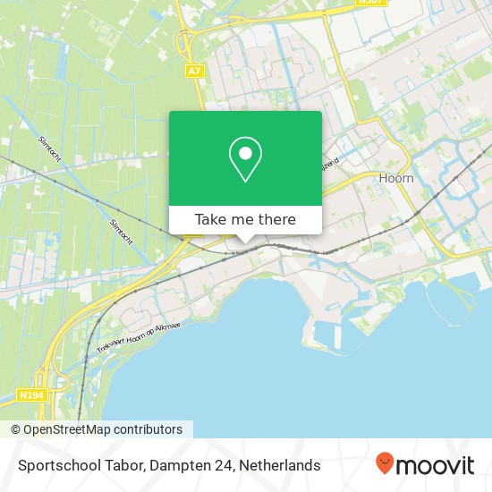 Sportschool Tabor, Dampten 24 map