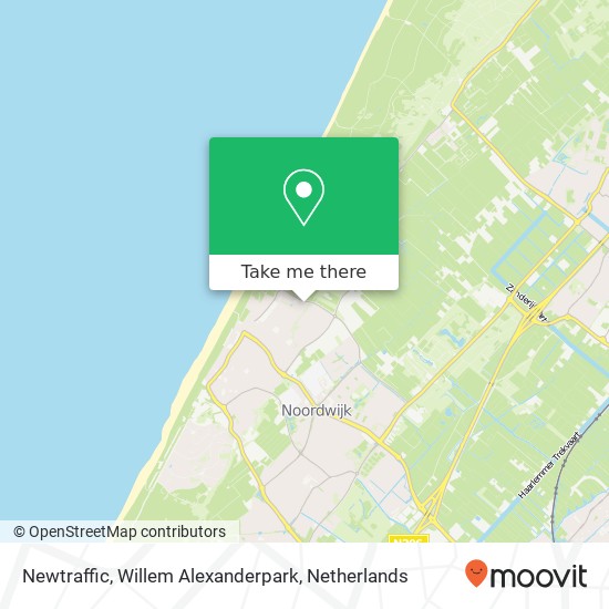 Newtraffic, Willem Alexanderpark map