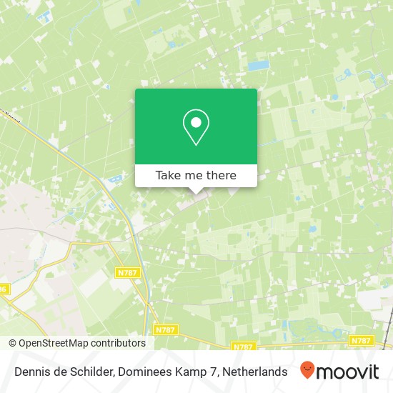 Dennis de Schilder, Dominees Kamp 7 map