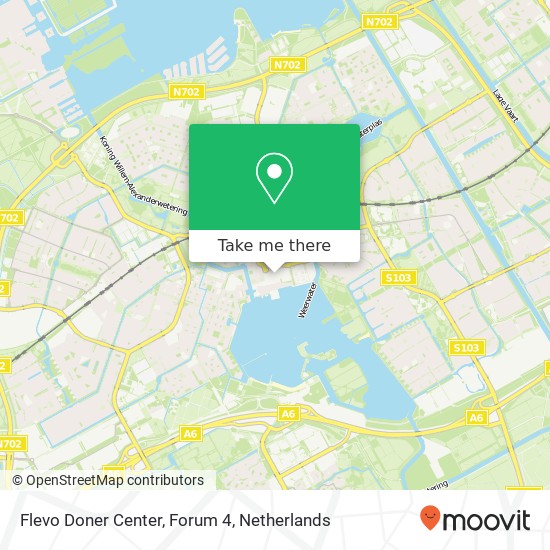 Flevo Doner Center, Forum 4 map