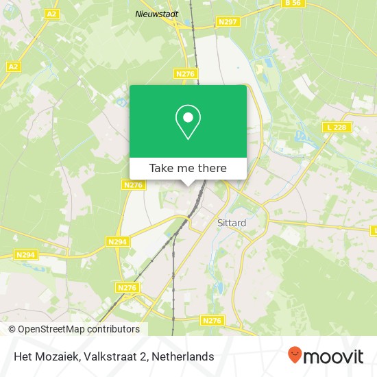 Het Mozaiek, Valkstraat 2 map