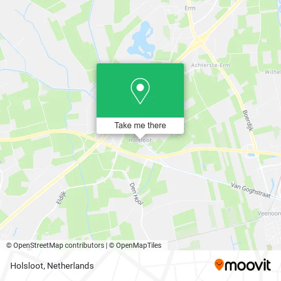 Holsloot Karte