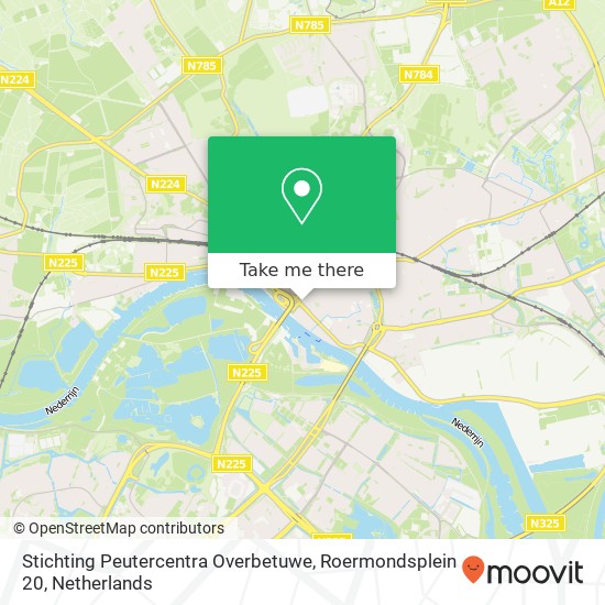 Stichting Peutercentra Overbetuwe, Roermondsplein 20 map