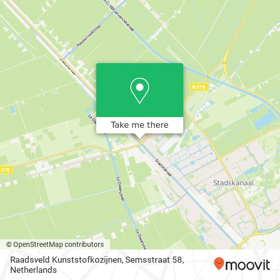 Raadsveld Kunststofkozijnen, Semsstraat 58 map