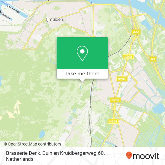 Brasserie Denk, Duin en Kruidbergerweg 60 map