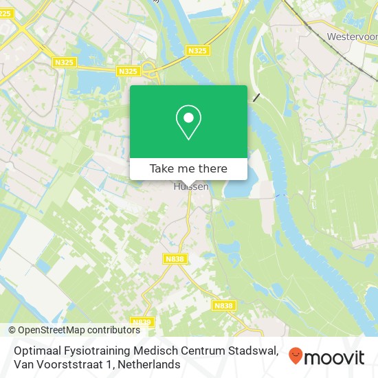 Optimaal Fysiotraining Medisch Centrum Stadswal, Van Voorststraat 1 map