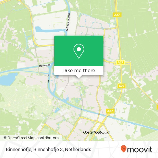 Binnenhofje, Binnenhofje 3 map