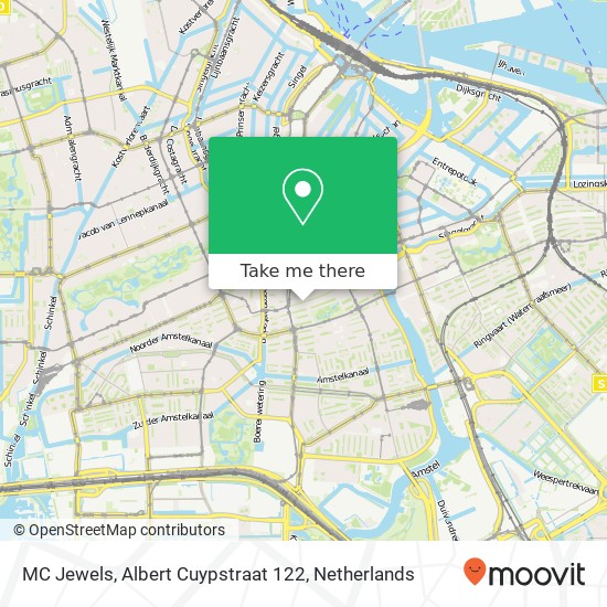 MC Jewels, Albert Cuypstraat 122 map