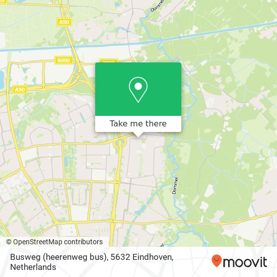 Busweg (heerenweg bus), 5632 Eindhoven map