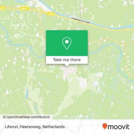 IJhorst, Heerenweg Karte