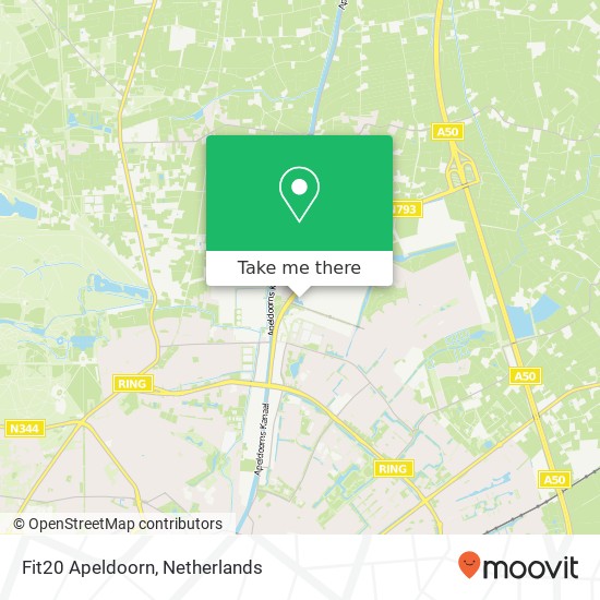Fit20 Apeldoorn, Boogschutterstraat map