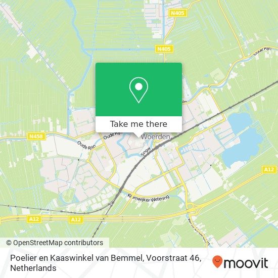 Poelier en Kaaswinkel van Bemmel, Voorstraat 46 map