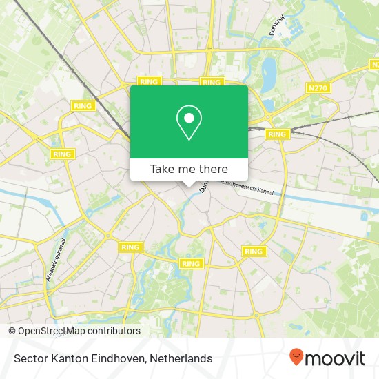 Sector Kanton Eindhoven map