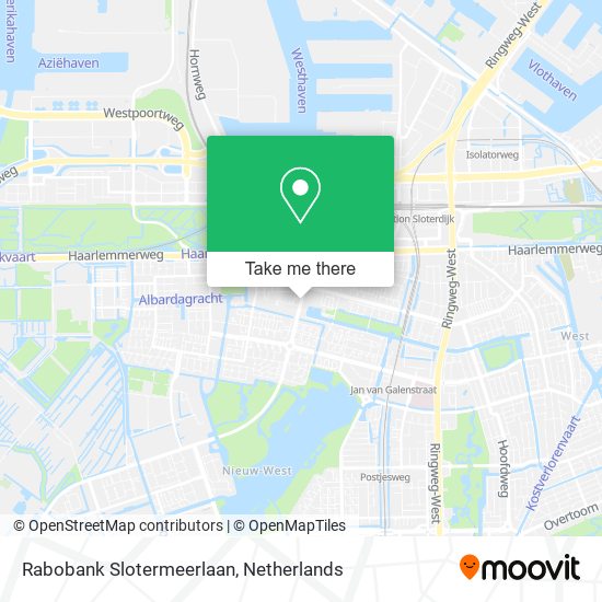 Rabobank Slotermeerlaan map
