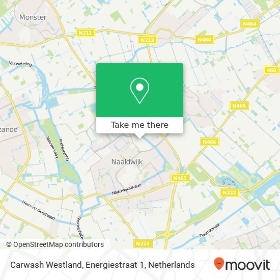 Carwash Westland, Energiestraat 1 map