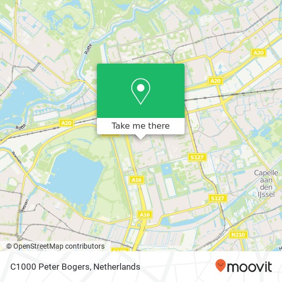 C1000 Peter Bogers, Jacob van Campenplein 182 map