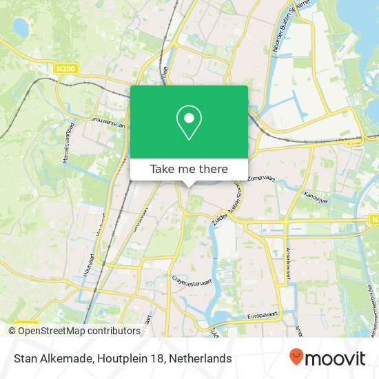 Stan Alkemade, Houtplein 18 map