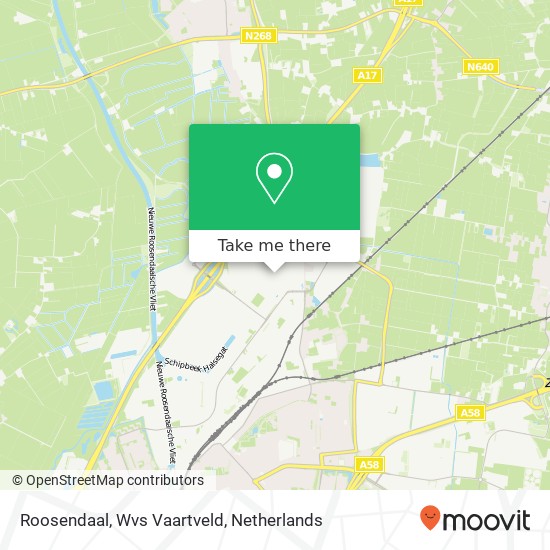 Roosendaal, Wvs Vaartveld Karte