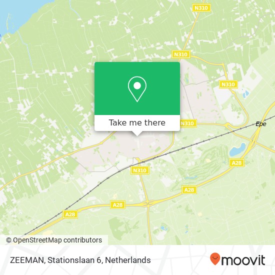 ZEEMAN, Stationslaan 6 map