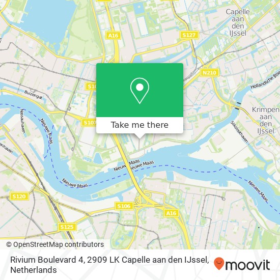 Rivium Boulevard 4, 2909 LK Capelle aan den IJssel map