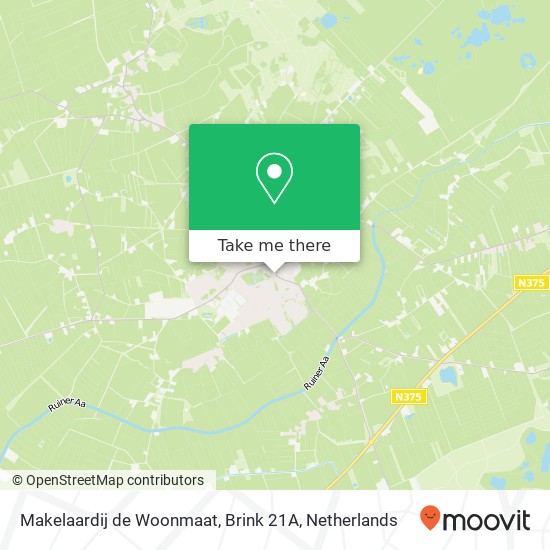 Makelaardij de Woonmaat, Brink 21A map