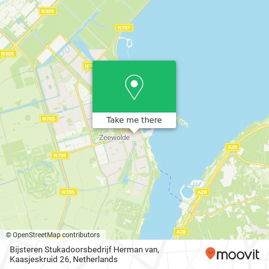 Bijsteren Stukadoorsbedrijf Herman van, Kaasjeskruid 26 map