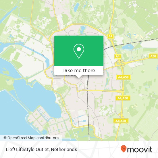 Lief! Lifestyle Outlet, St Josephstraat 70 map