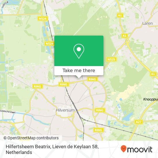 Hilfertsheem Beatrix, Lieven de Keylaan 58 map