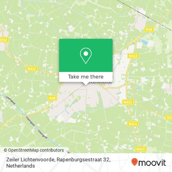 Zeiler Lichtenvoorde, Rapenburgsestraat 32 map