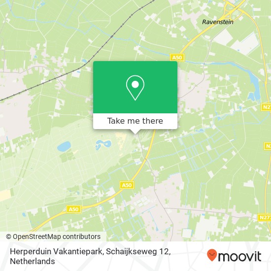 Herperduin Vakantiepark, Schaijkseweg 12 Karte