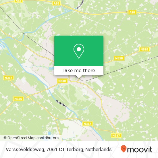 Varsseveldseweg, 7061 CT Terborg Karte