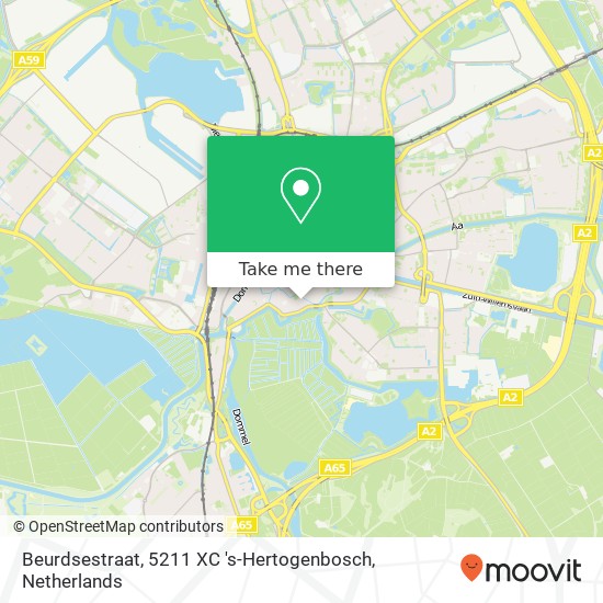 Beurdsestraat, 5211 XC 's-Hertogenbosch Karte
