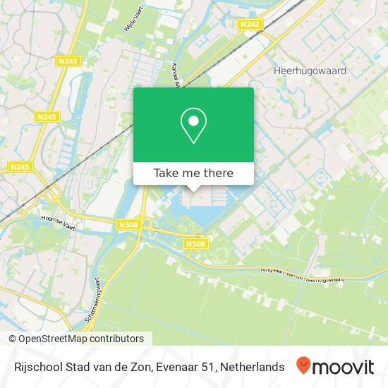 Rijschool Stad van de Zon, Evenaar 51 map