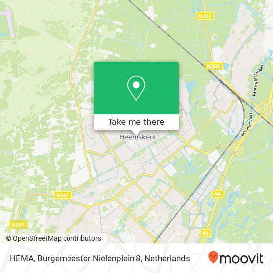 HEMA, Burgemeester Nielenplein 8 map