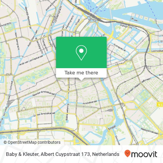 Baby & Kleuter, Albert Cuypstraat 173 Karte