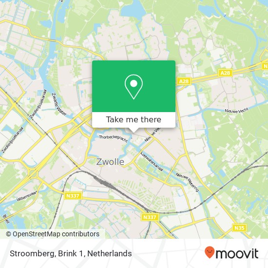 Stroomberg, Brink 1 map