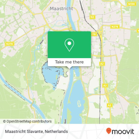 Maastricht Slavante map