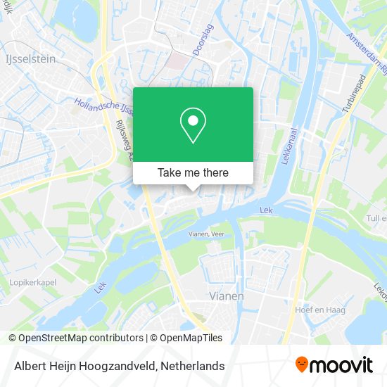 Albert Heijn Hoogzandveld Karte