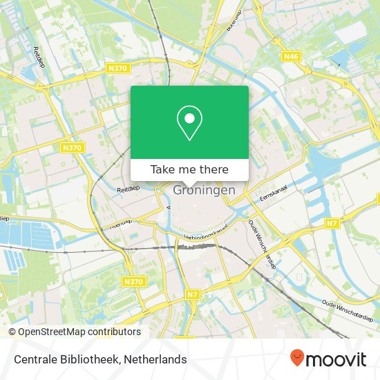 Centrale Bibliotheek map