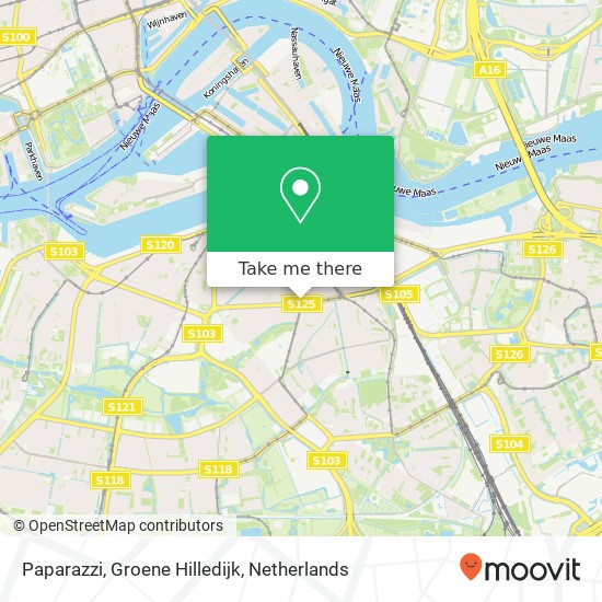 Paparazzi, Groene Hilledijk map