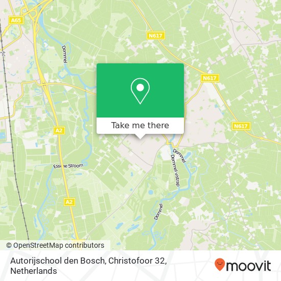 Autorijschool den Bosch, Christofoor 32 map