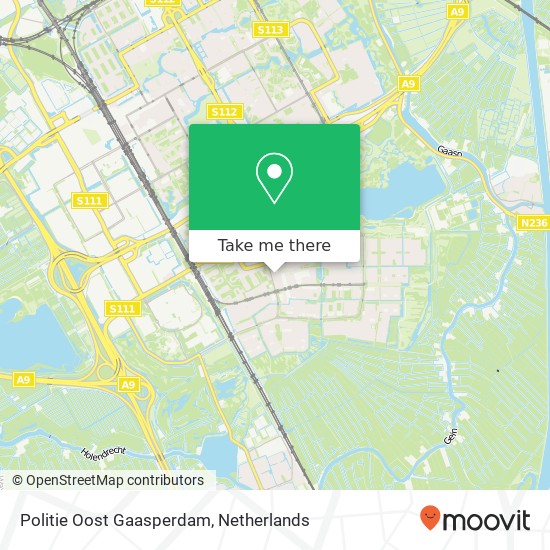 Politie Oost Gaasperdam map