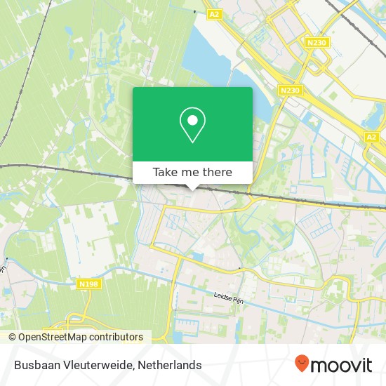 Busbaan Vleuterweide Karte