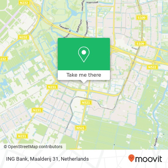 ING Bank, Maalderij 31 map