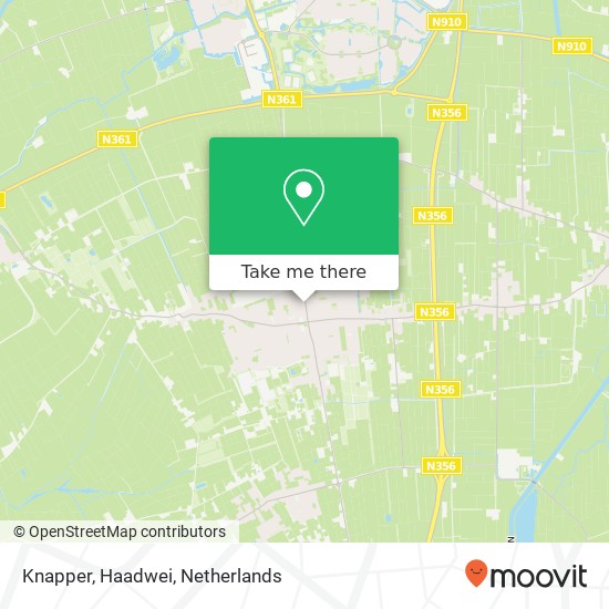 Knapper, Haadwei map